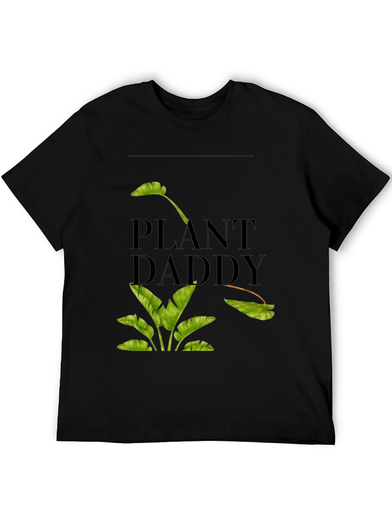 Plant Daddy Graphic T-Shirt - Black