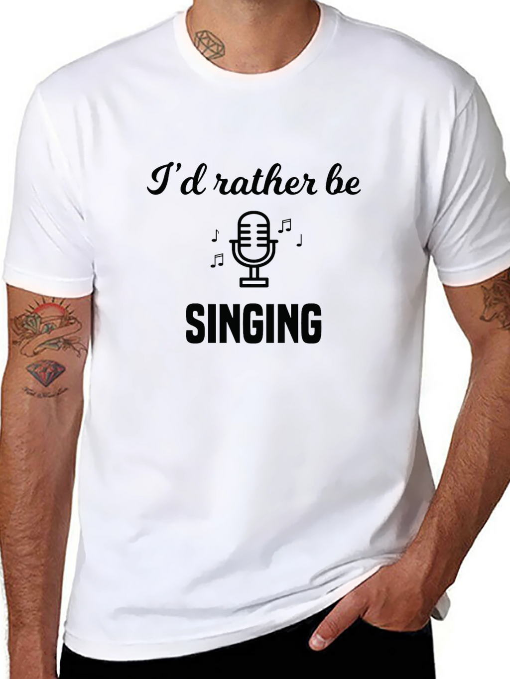 Id Rather Be Singing T-Shirt