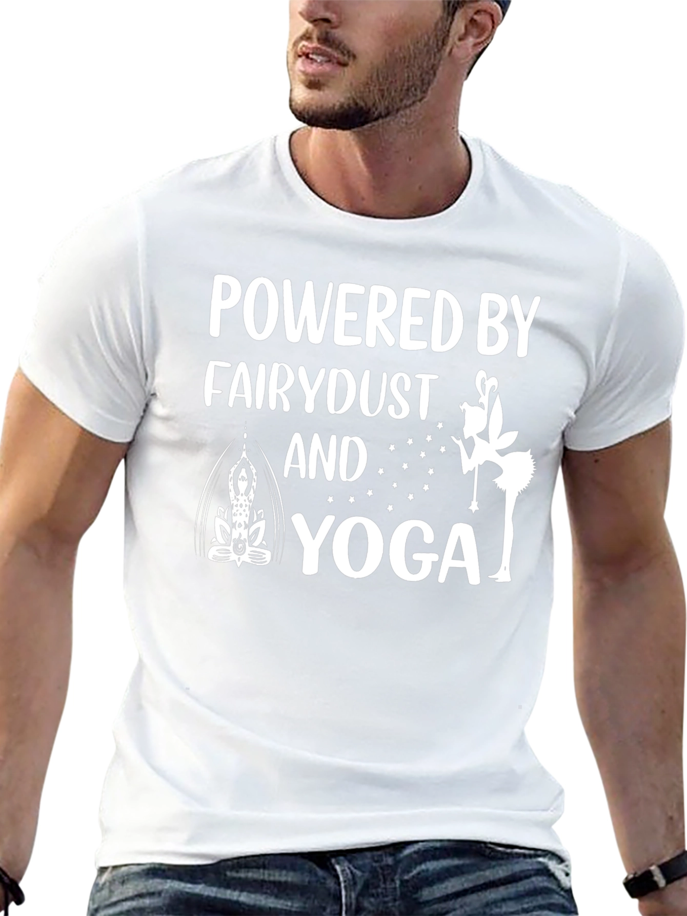 Powered by Fairydust and Yoga T-Shirt