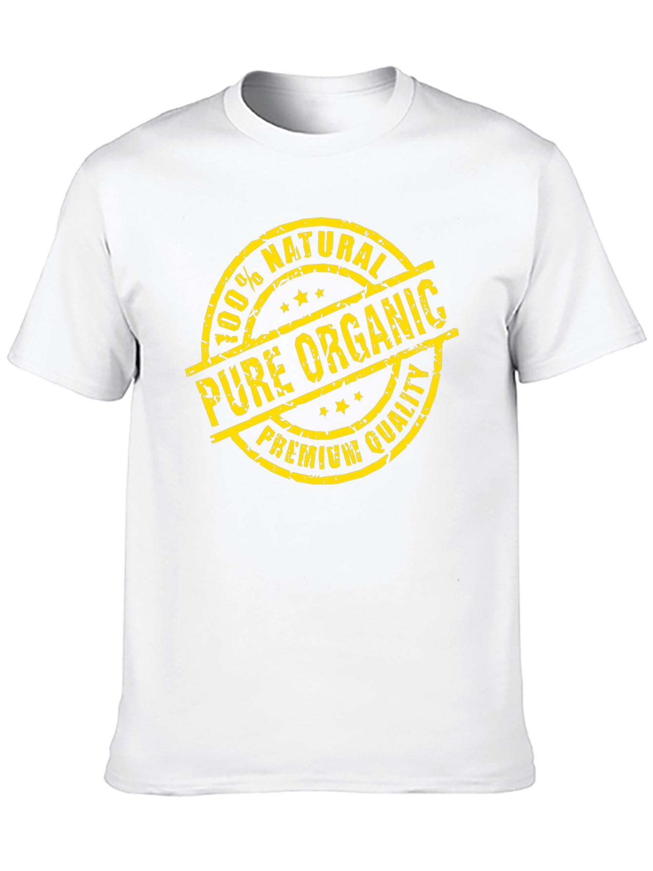 100% Natural Pure Organic Premium Quality Black T-Shirt