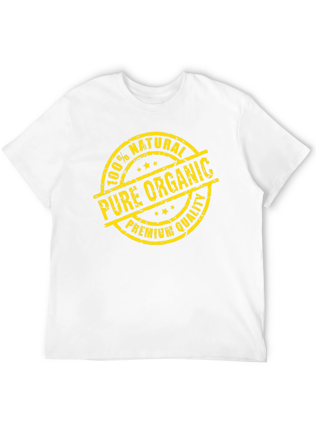 100% Natural Pure Organic Premium Quality Black T-Shirt