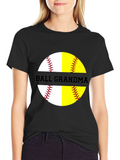Ball Grandma Softball T-Shirt