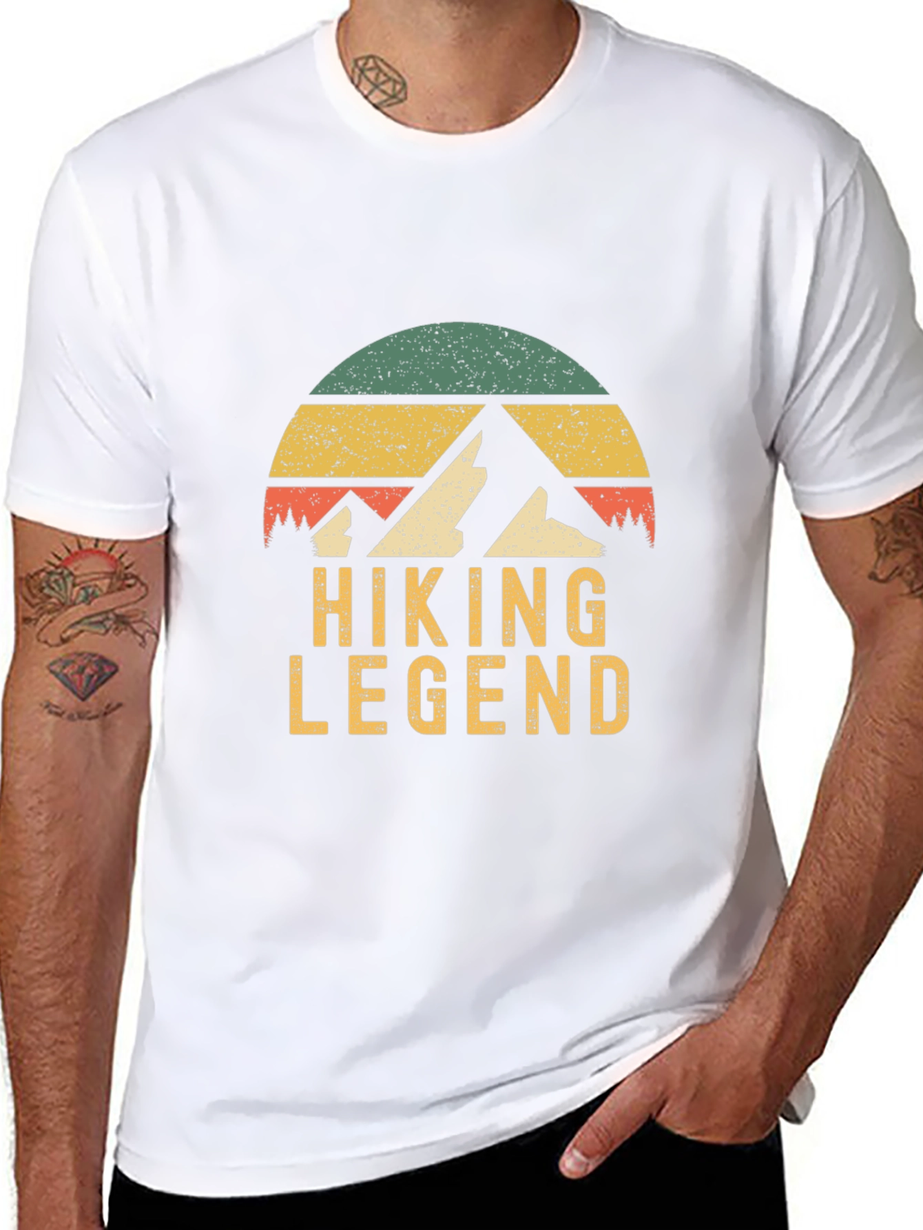 Hiking Legend Graphic T-Shirt - Outdoor Adventure Tee