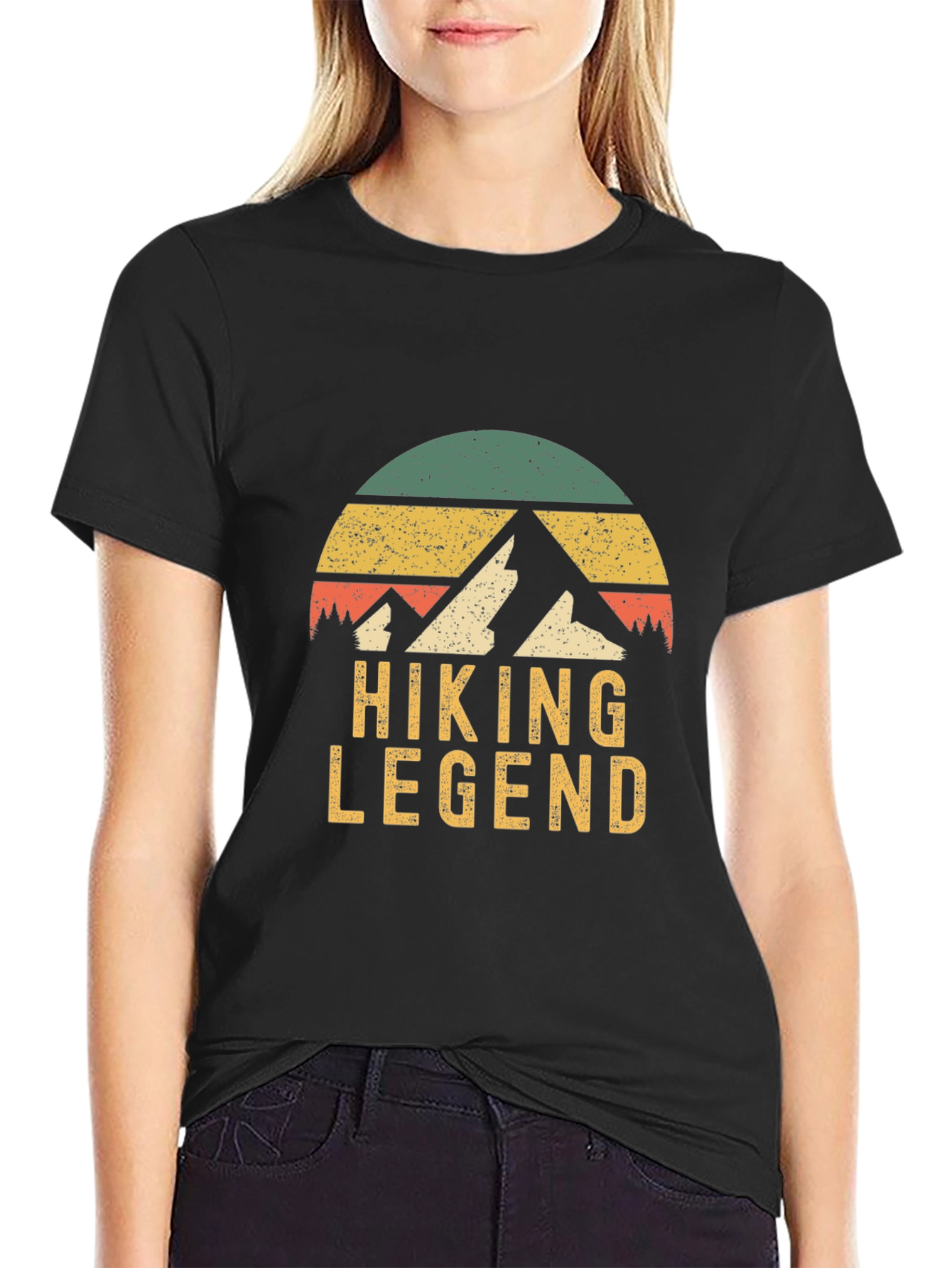 Hiking Legend Graphic T-Shirt - Outdoor Adventure Tee