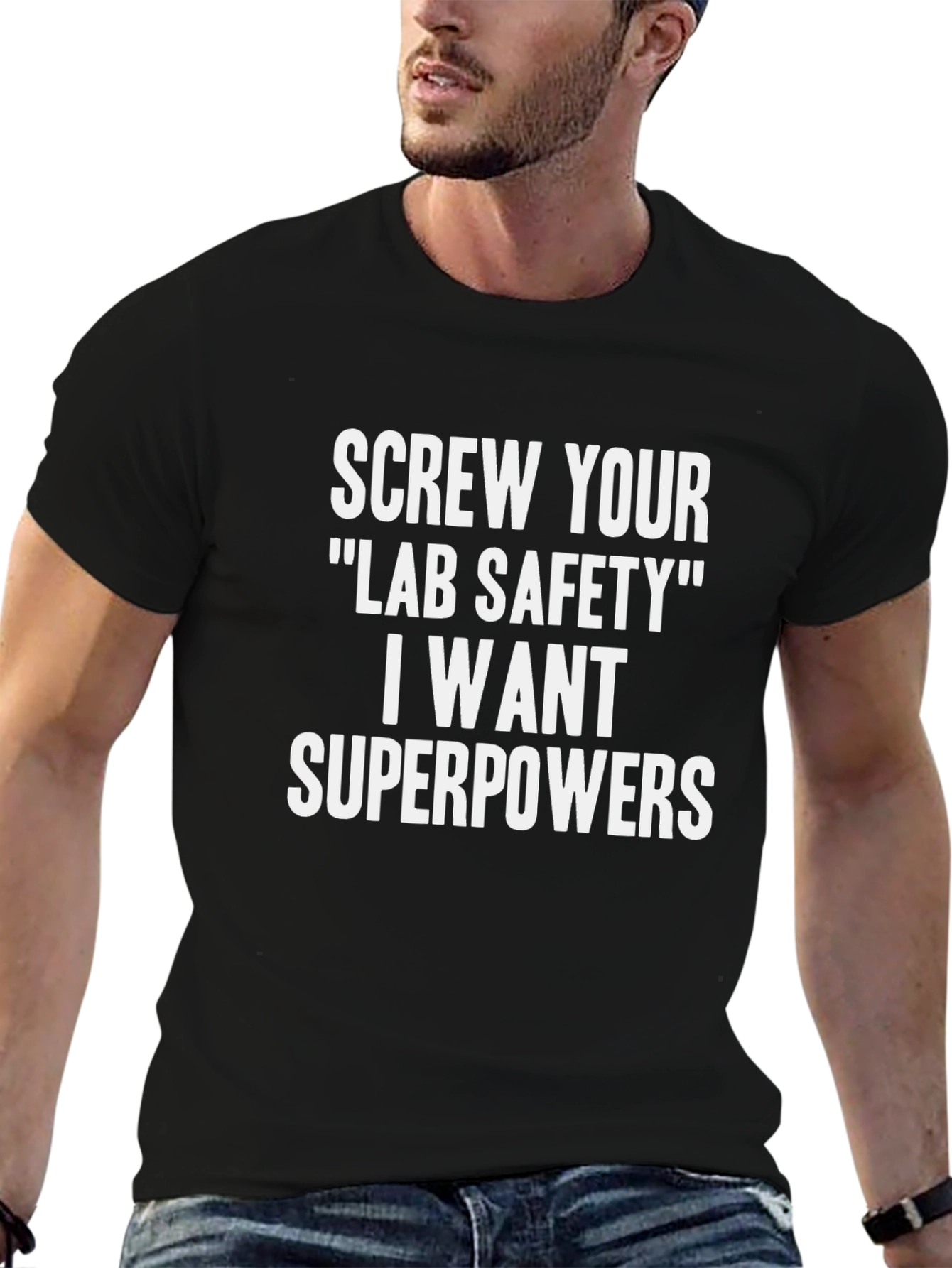 Lab Safety Superpowers Funny T-Shirt