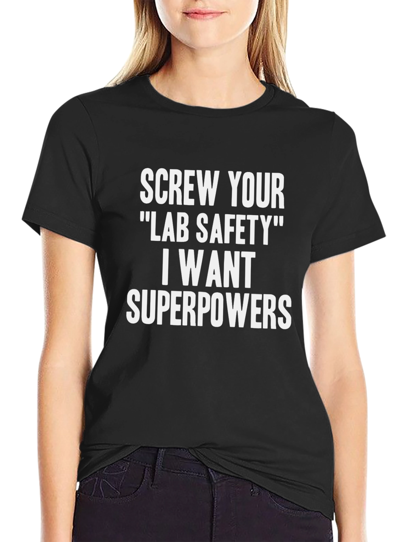 Lab Safety Superpowers Funny T-Shirt
