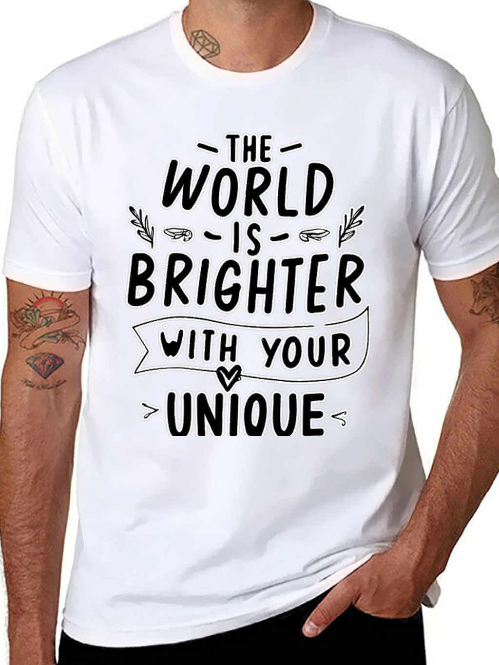 Brighter World T-Shirt - Unique Design