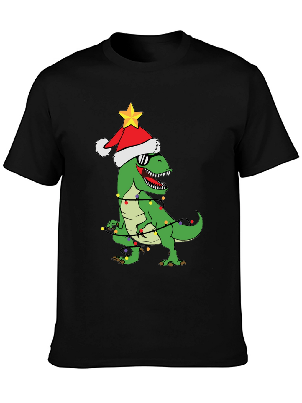Christmas Dinosaur T-Shirt