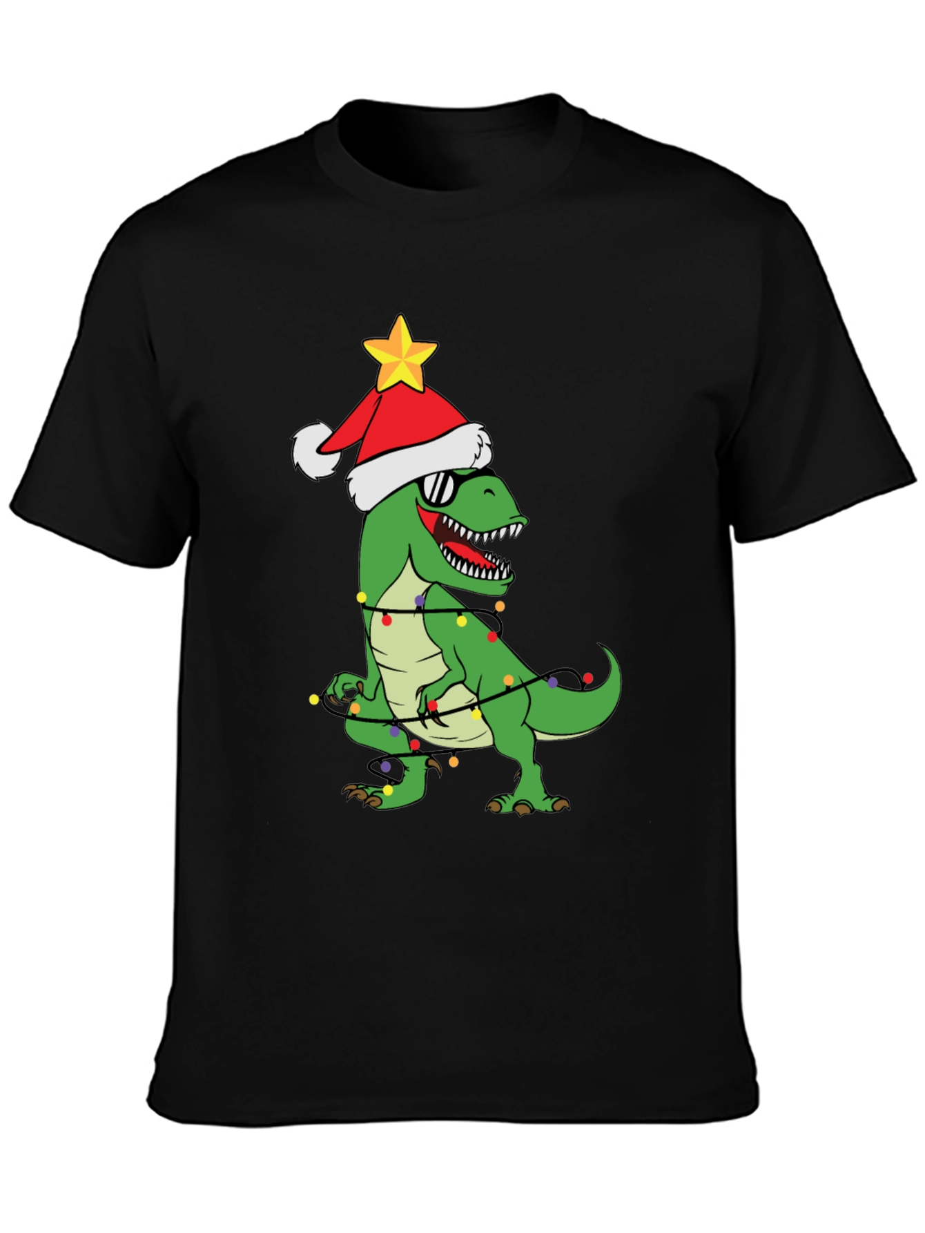 Christmas Dinosaur T-Shirt