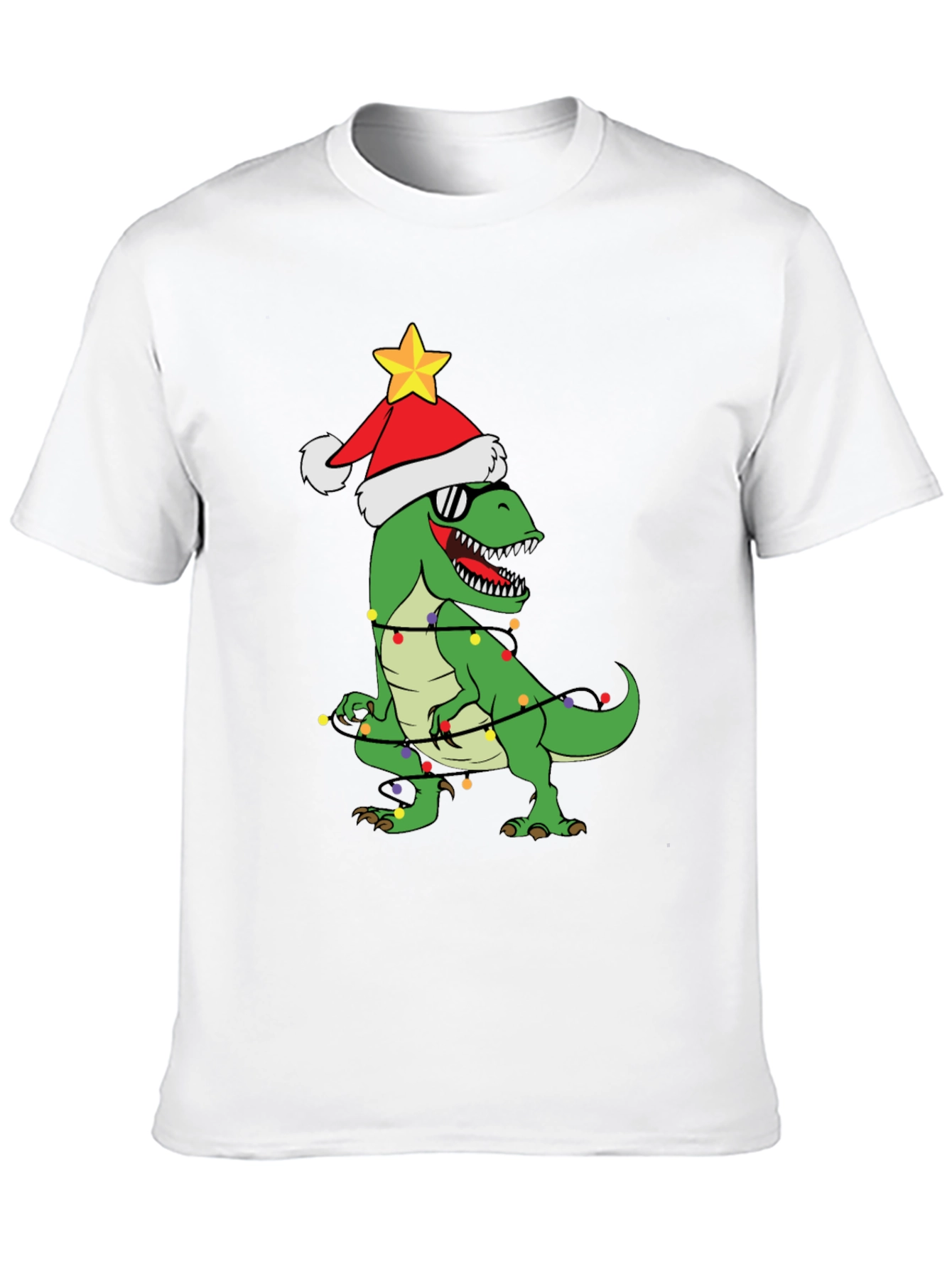 Christmas Dinosaur T-Shirt