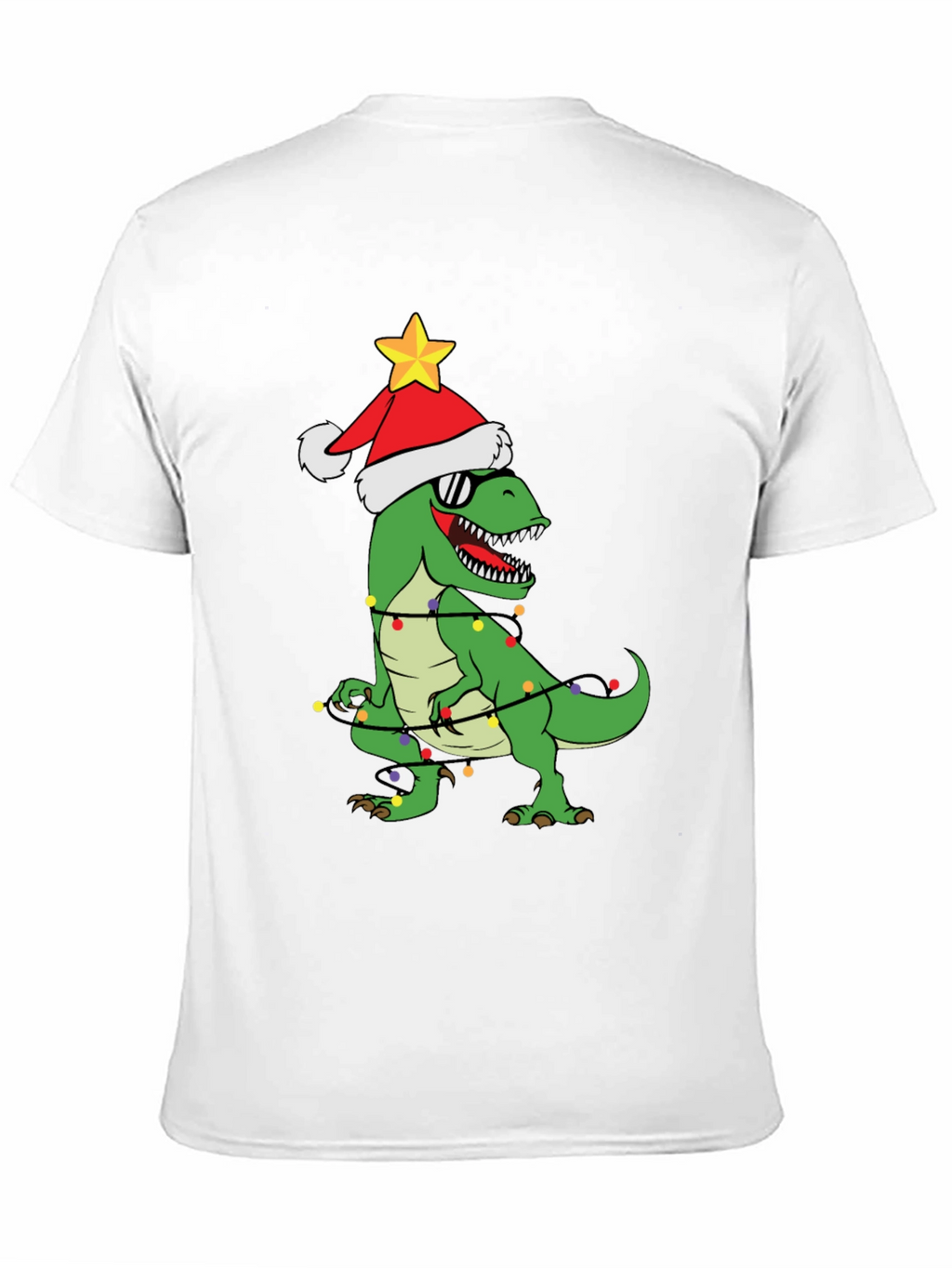 Christmas Dinosaur T-Shirt