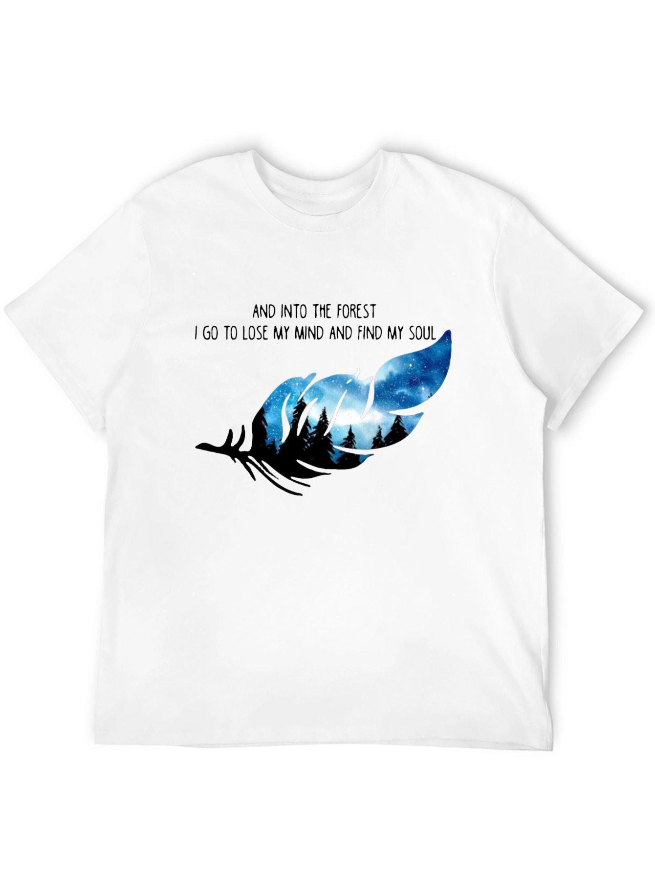 Forest Soul Graphic T-Shirt - Nature Lover Tee