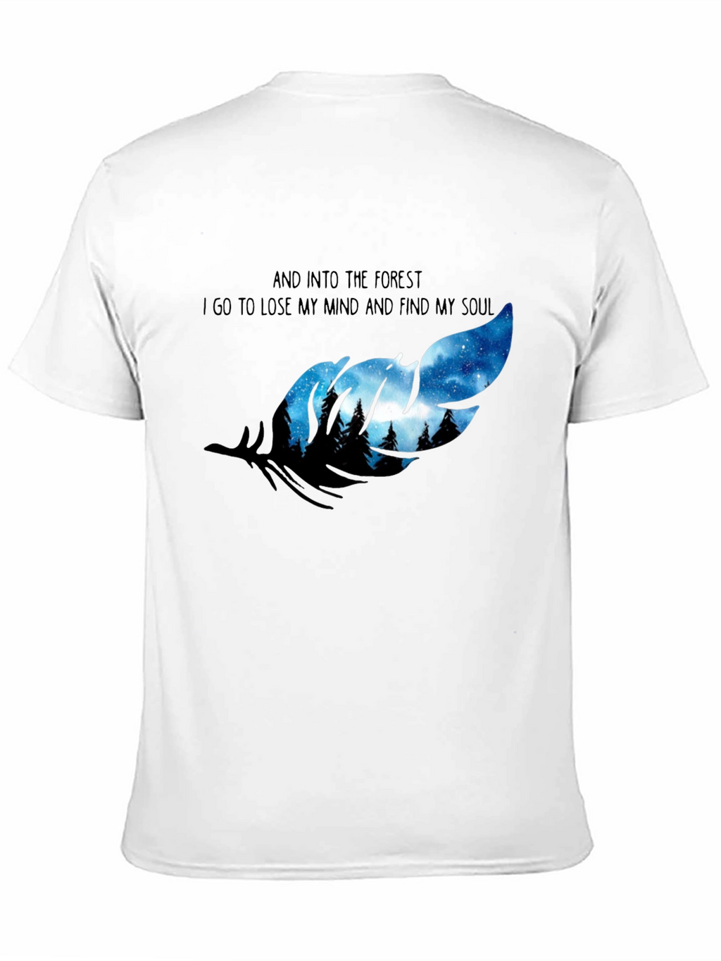 Forest Soul Graphic T-Shirt - Nature Lover Tee