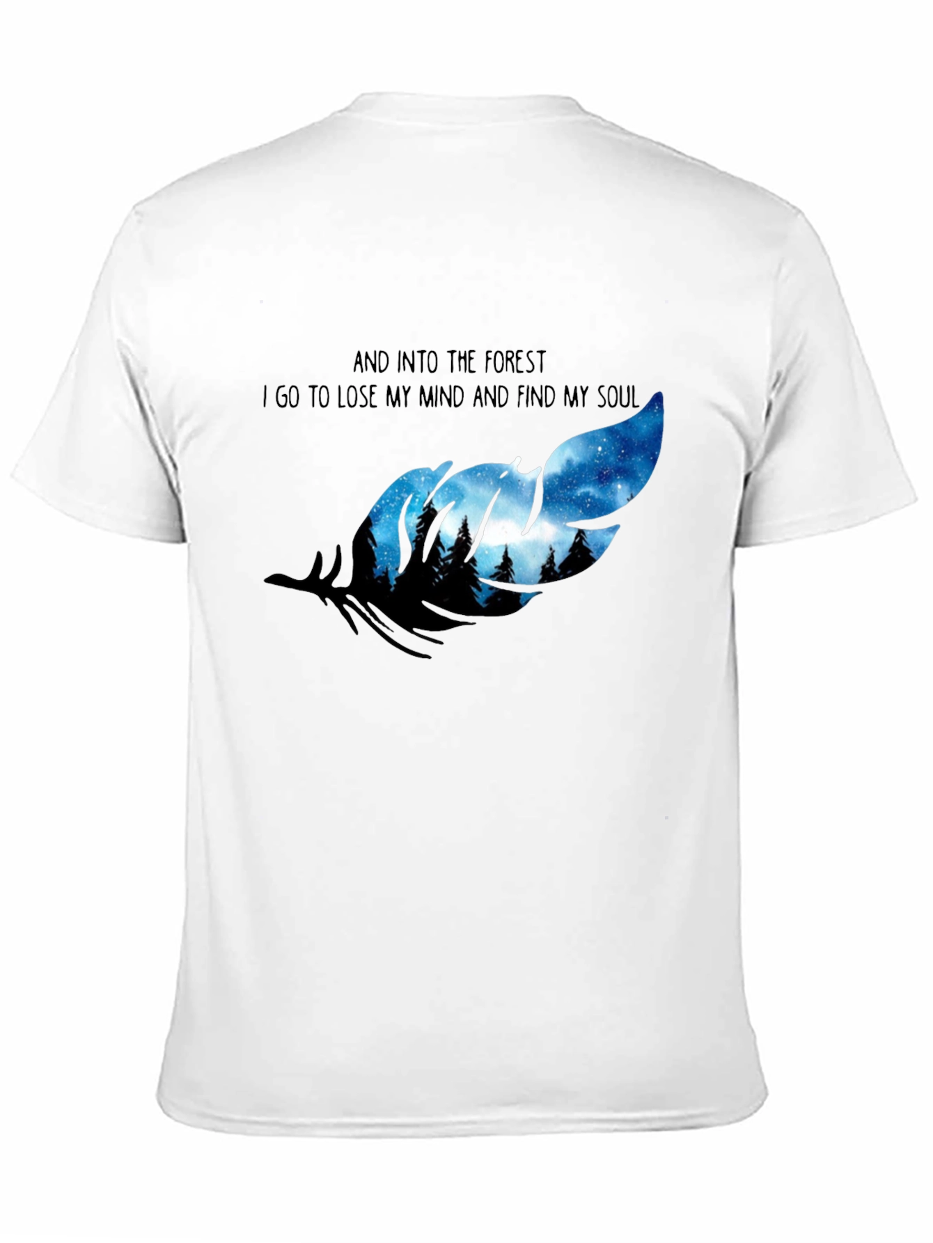 Forest Soul Graphic T-Shirt - Nature Lover Tee