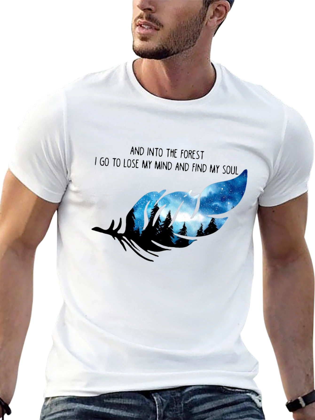 Forest Soul Graphic T-Shirt - Nature Lover Tee