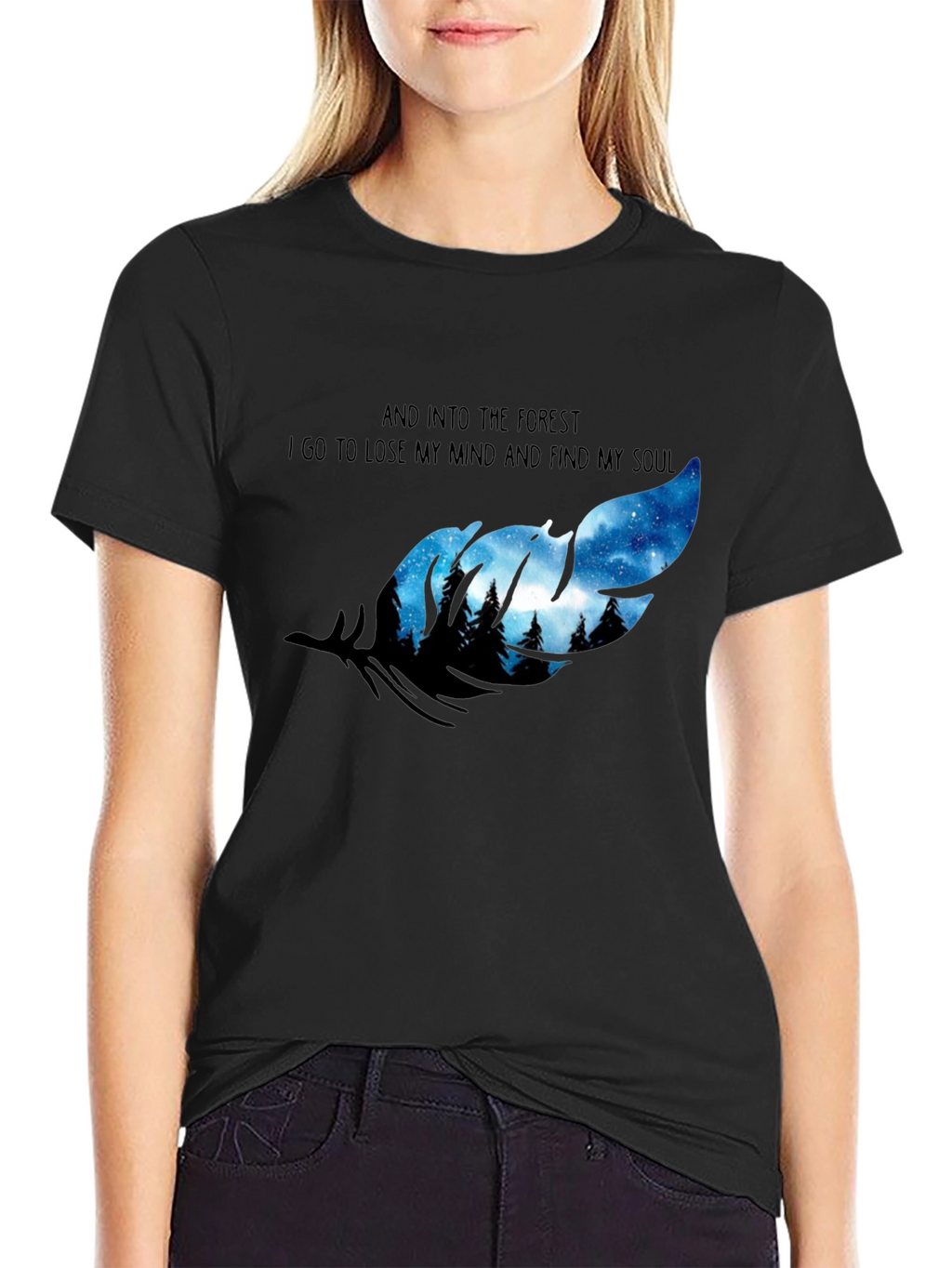 Forest Soul Graphic T-Shirt - Nature Lover Tee