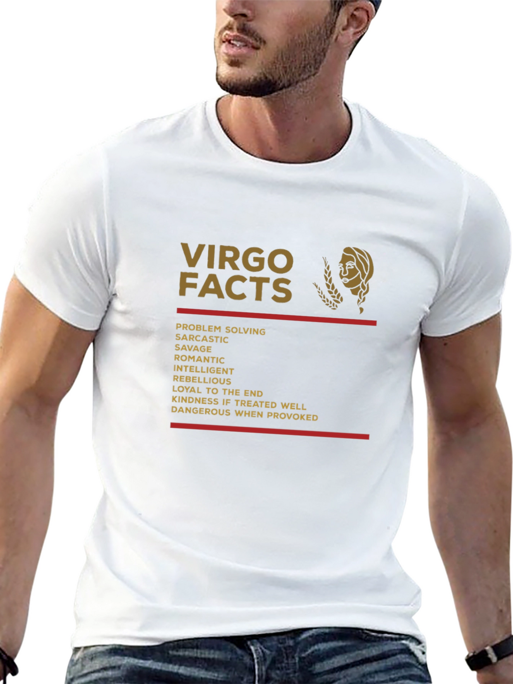 Virgo Facts Zodiac T-Shirt - Astrology Gift