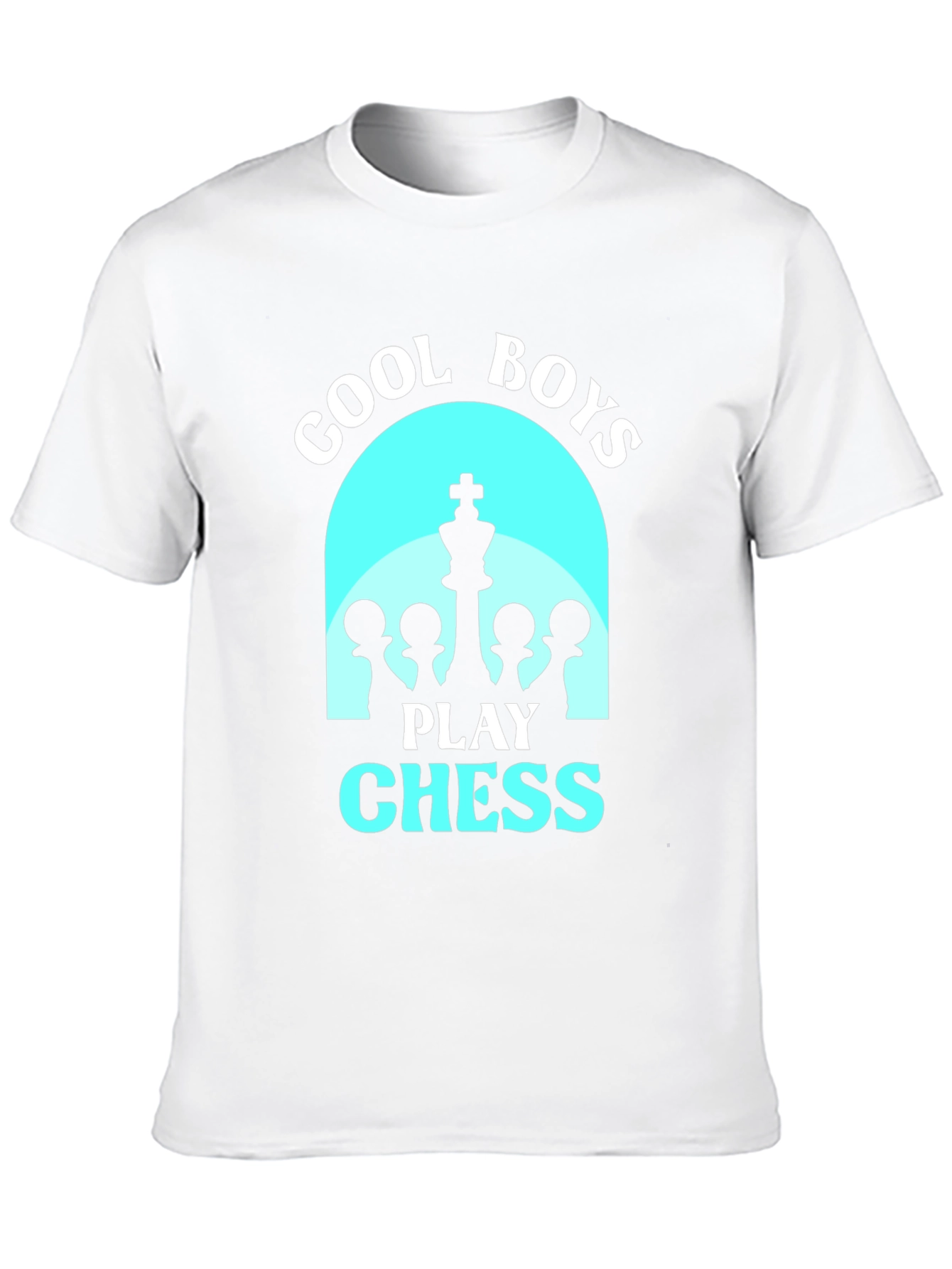Cool Boys Play Chess T-Shirt