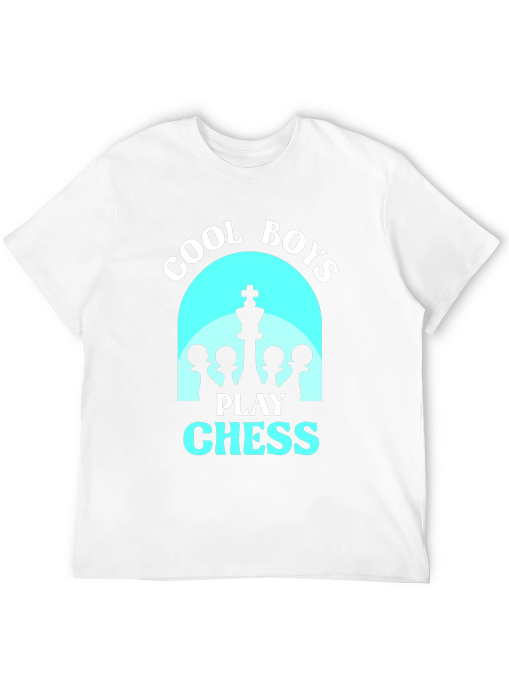 Cool Boys Play Chess T-Shirt