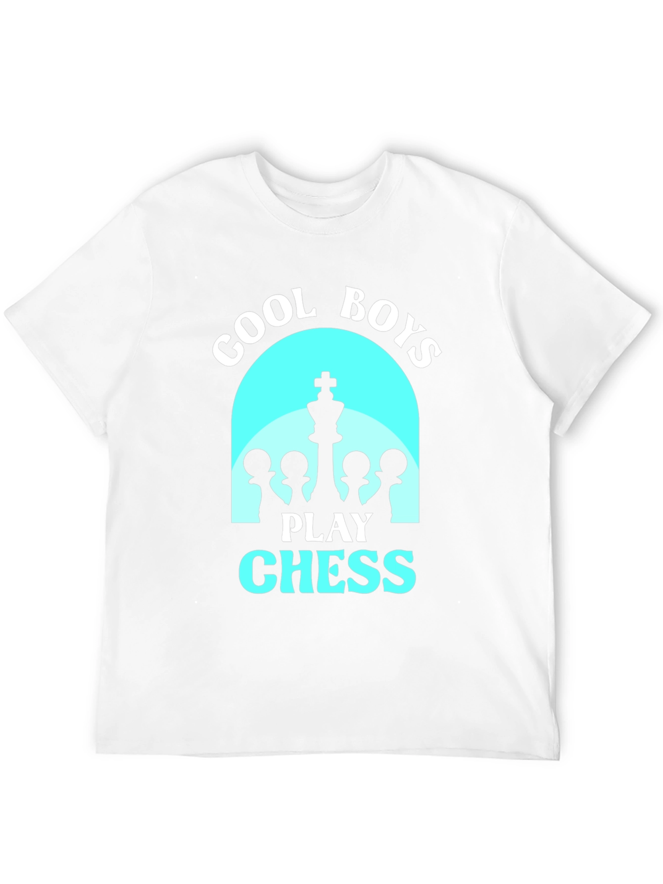 Cool Boys Play Chess T-Shirt