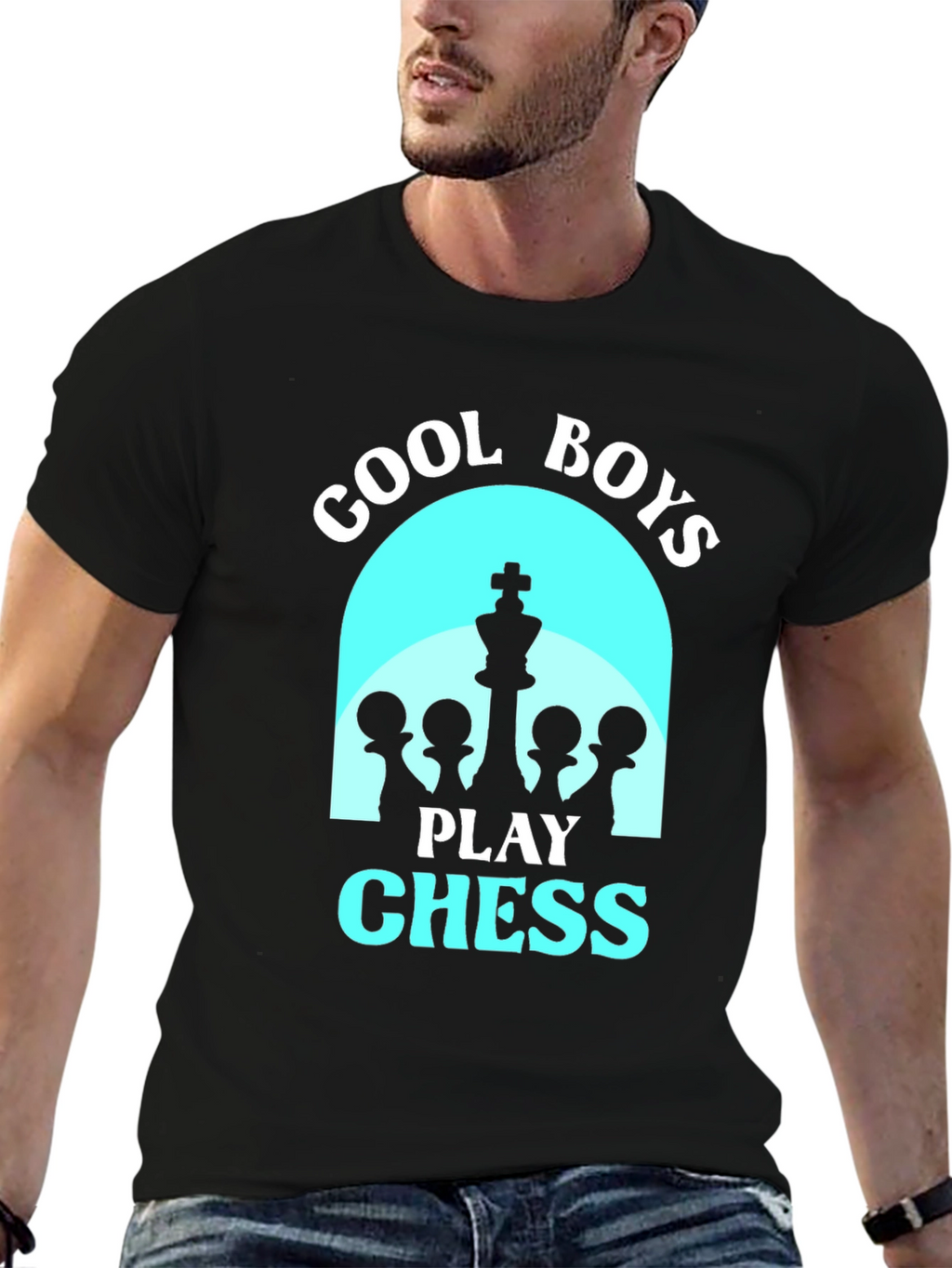 Cool Boys Play Chess T-Shirt