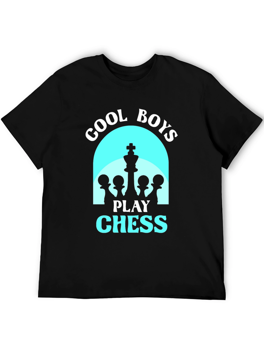Cool Boys Play Chess T-Shirt