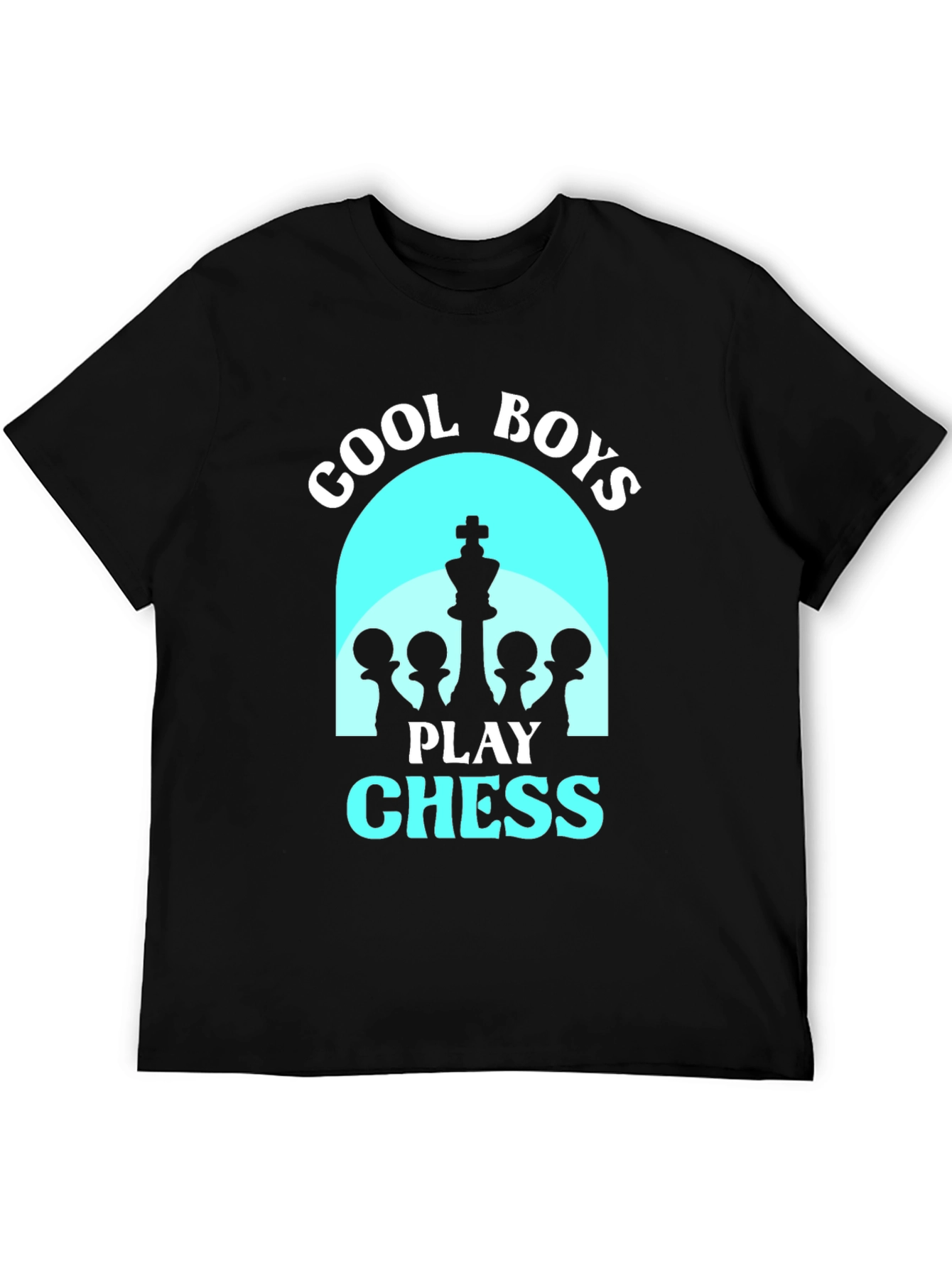Cool Boys Play Chess T-Shirt
