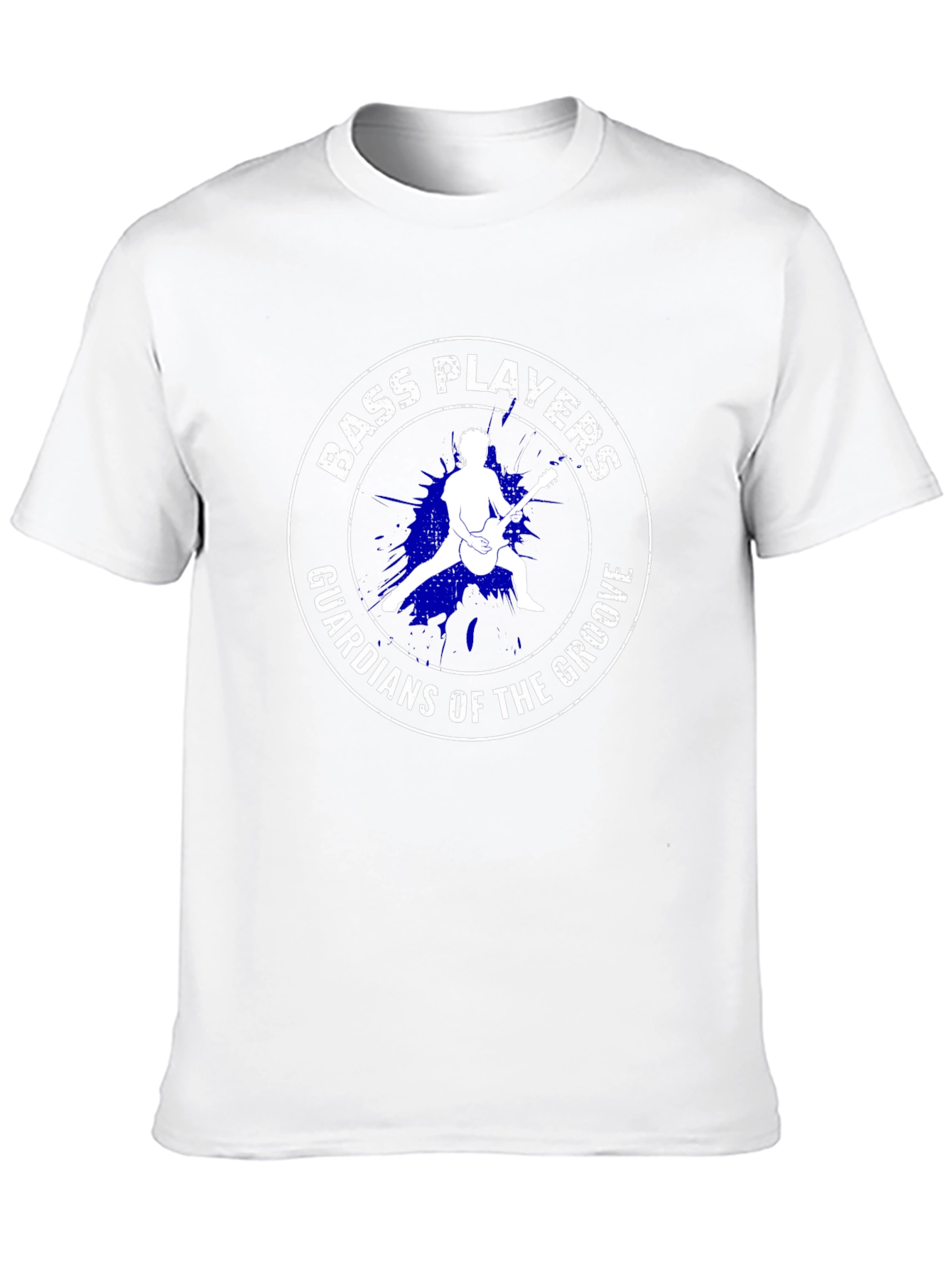 Bass Players Guardians of the Groove Black T-Shirt