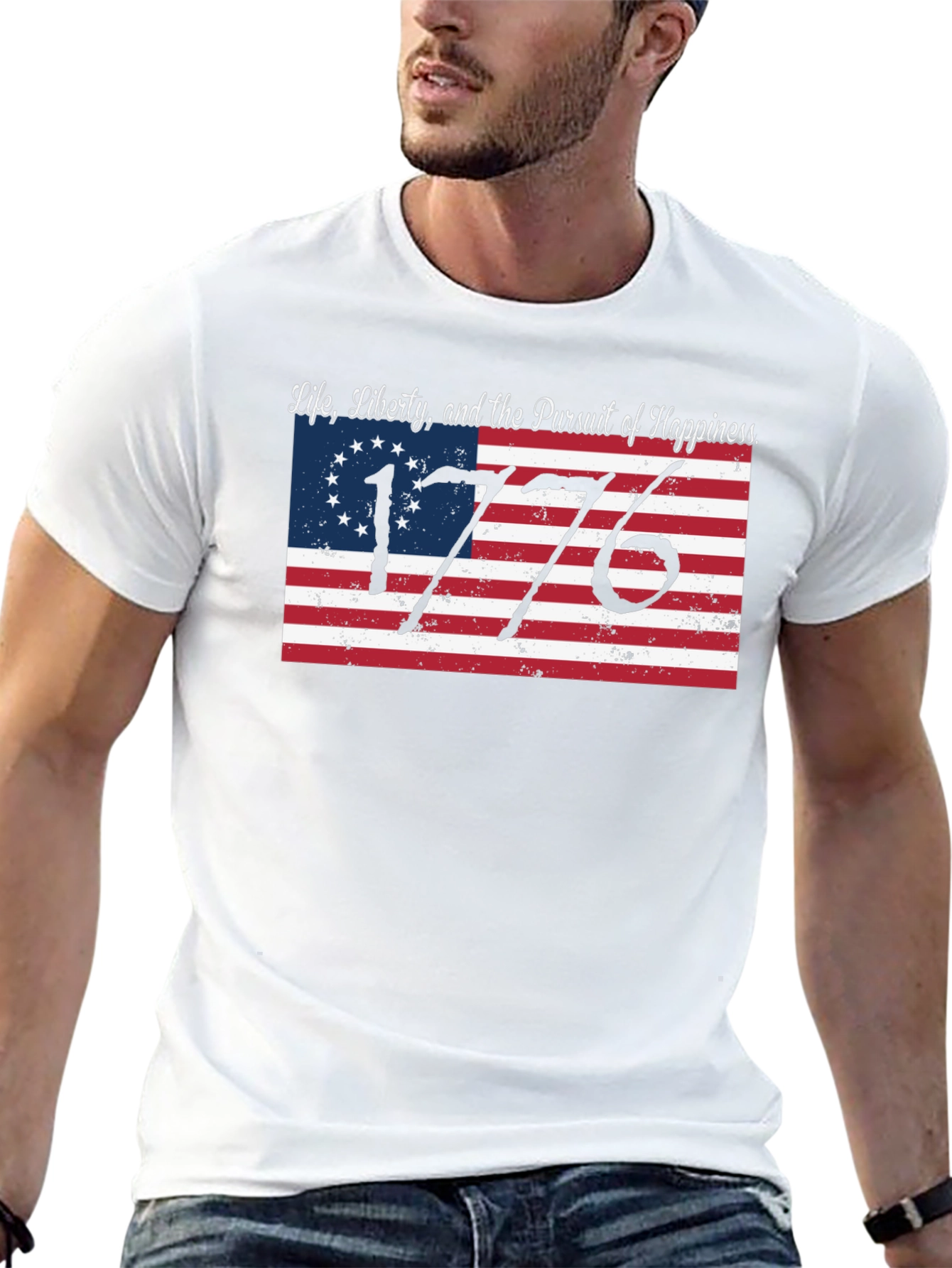 Patriotic 1776 Flag T-Shirt