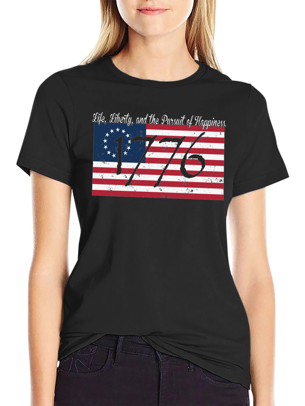 Patriotic 1776 Flag T-Shirt