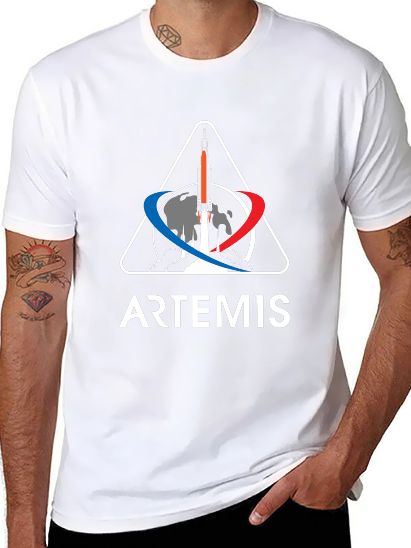 Artemis Space Program Graphic T-Shirt