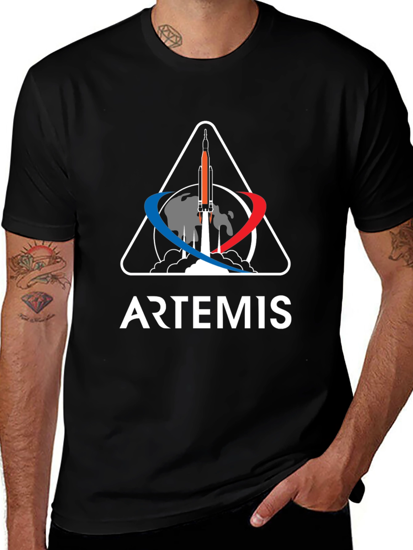 Artemis Space Program Graphic T-Shirt