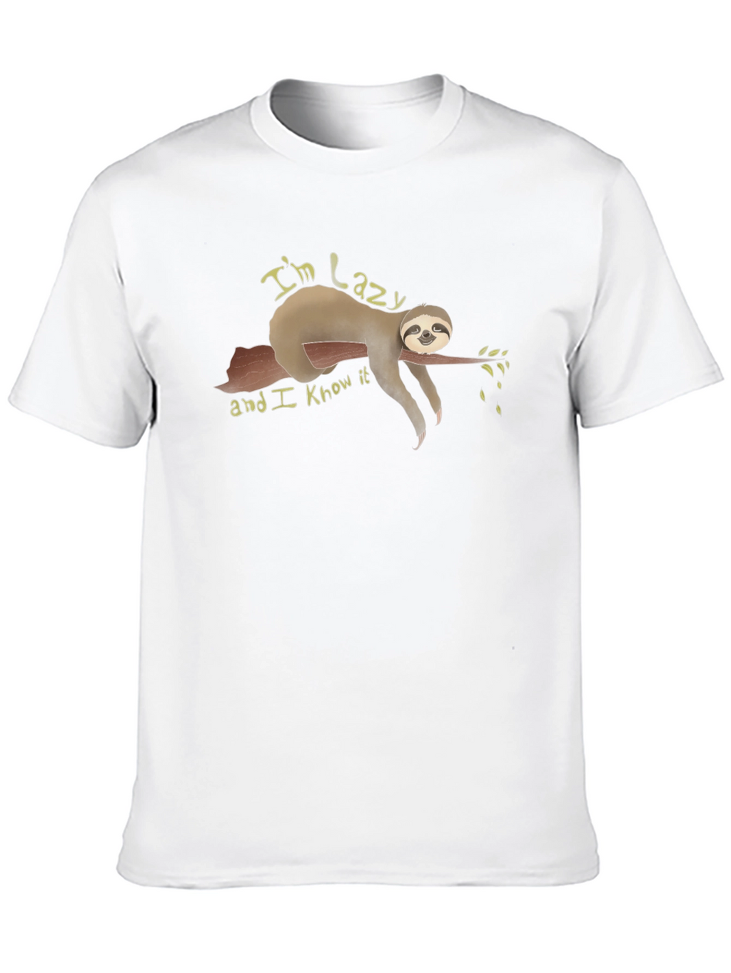 Lazy Sloth T-Shirt - Relaxed Fit