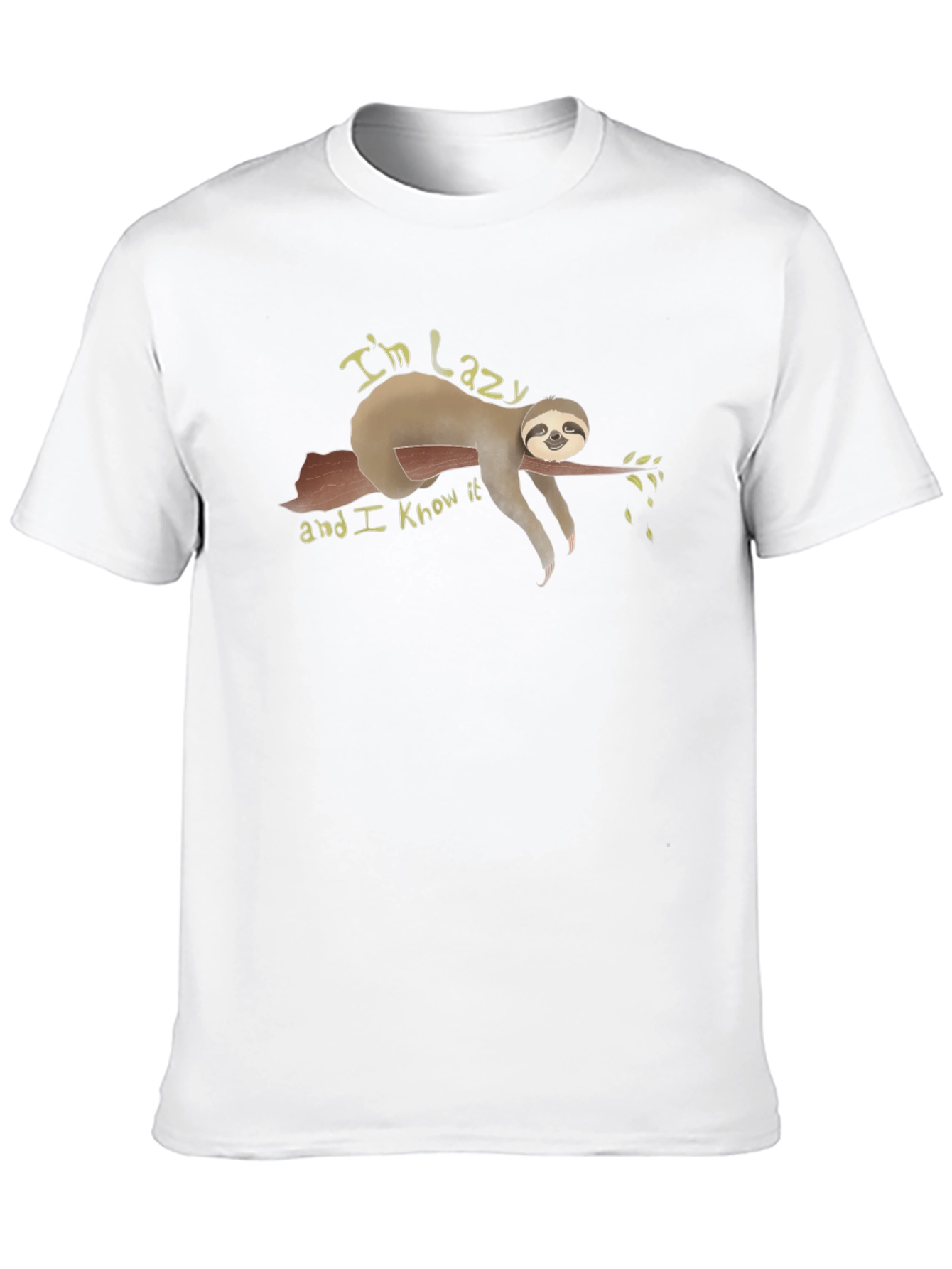 Lazy Sloth T-Shirt - Relaxed Fit