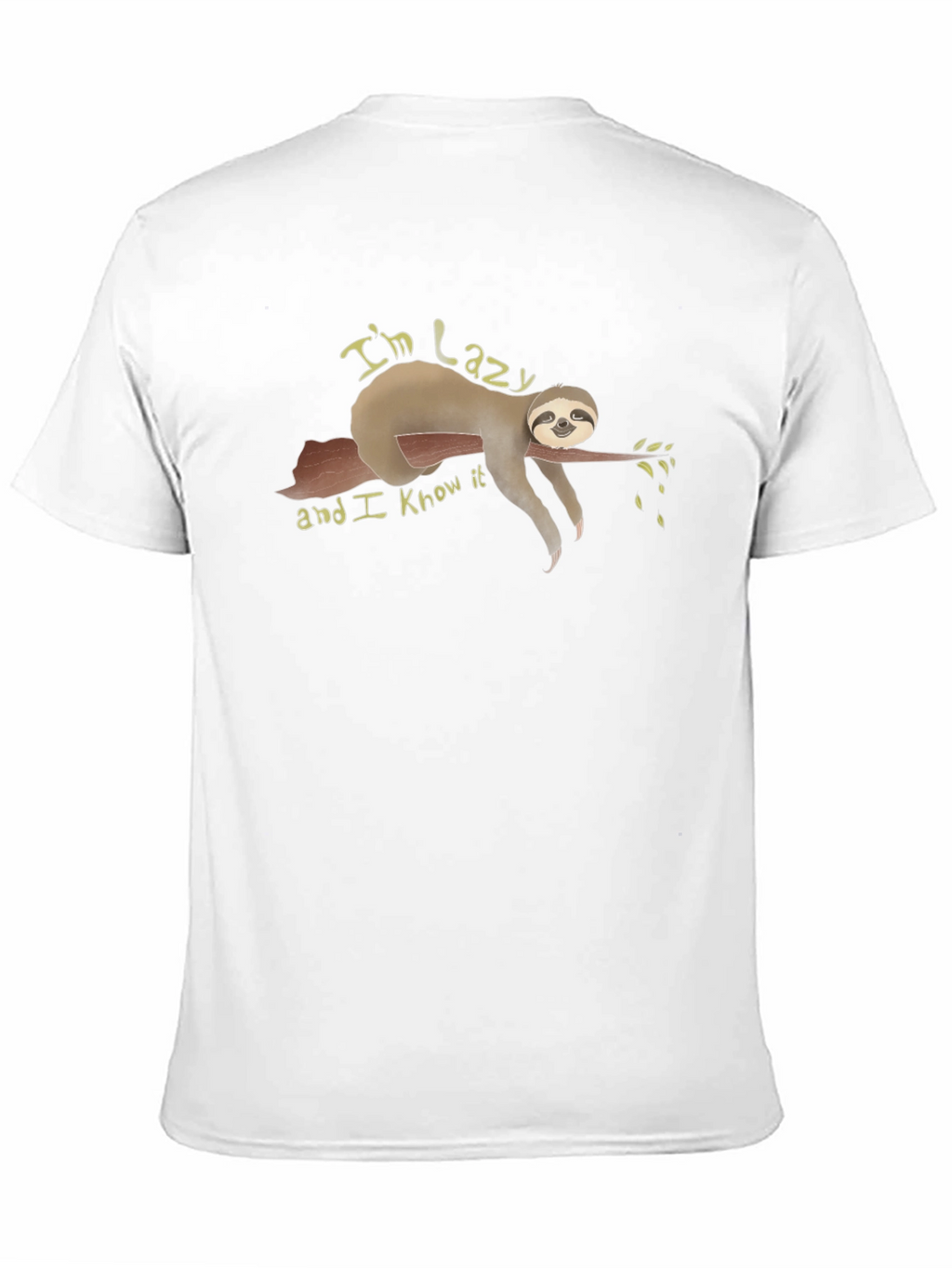 Lazy Sloth T-Shirt - Relaxed Fit