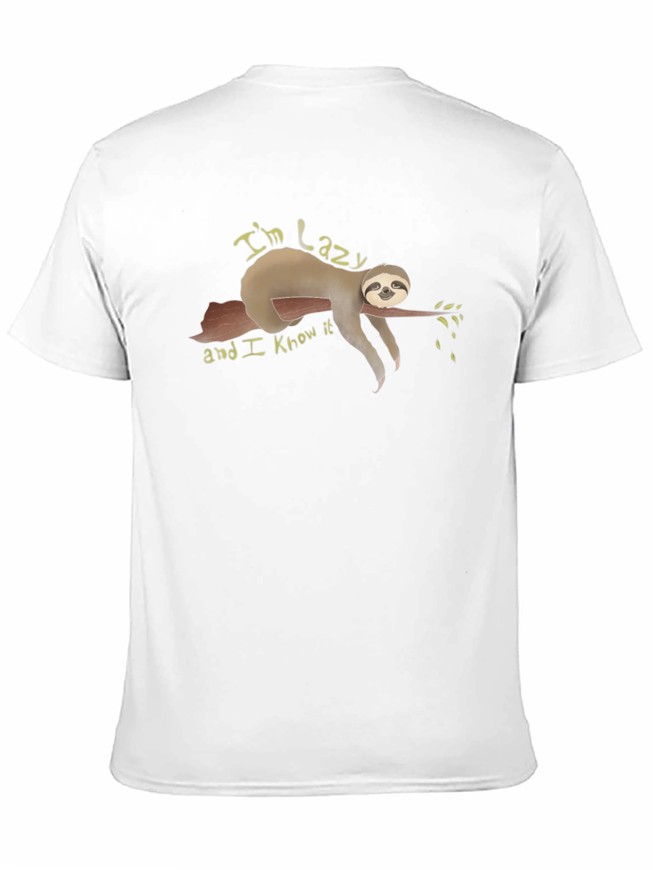 Lazy Sloth T-Shirt - Relaxed Fit
