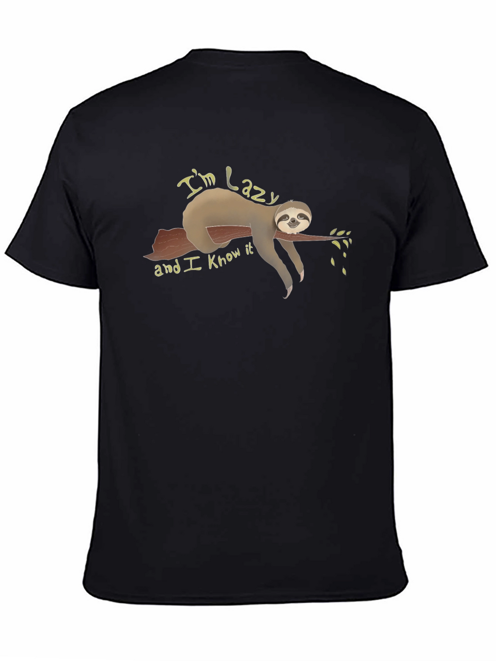 Lazy Sloth T-Shirt - Relaxed Fit