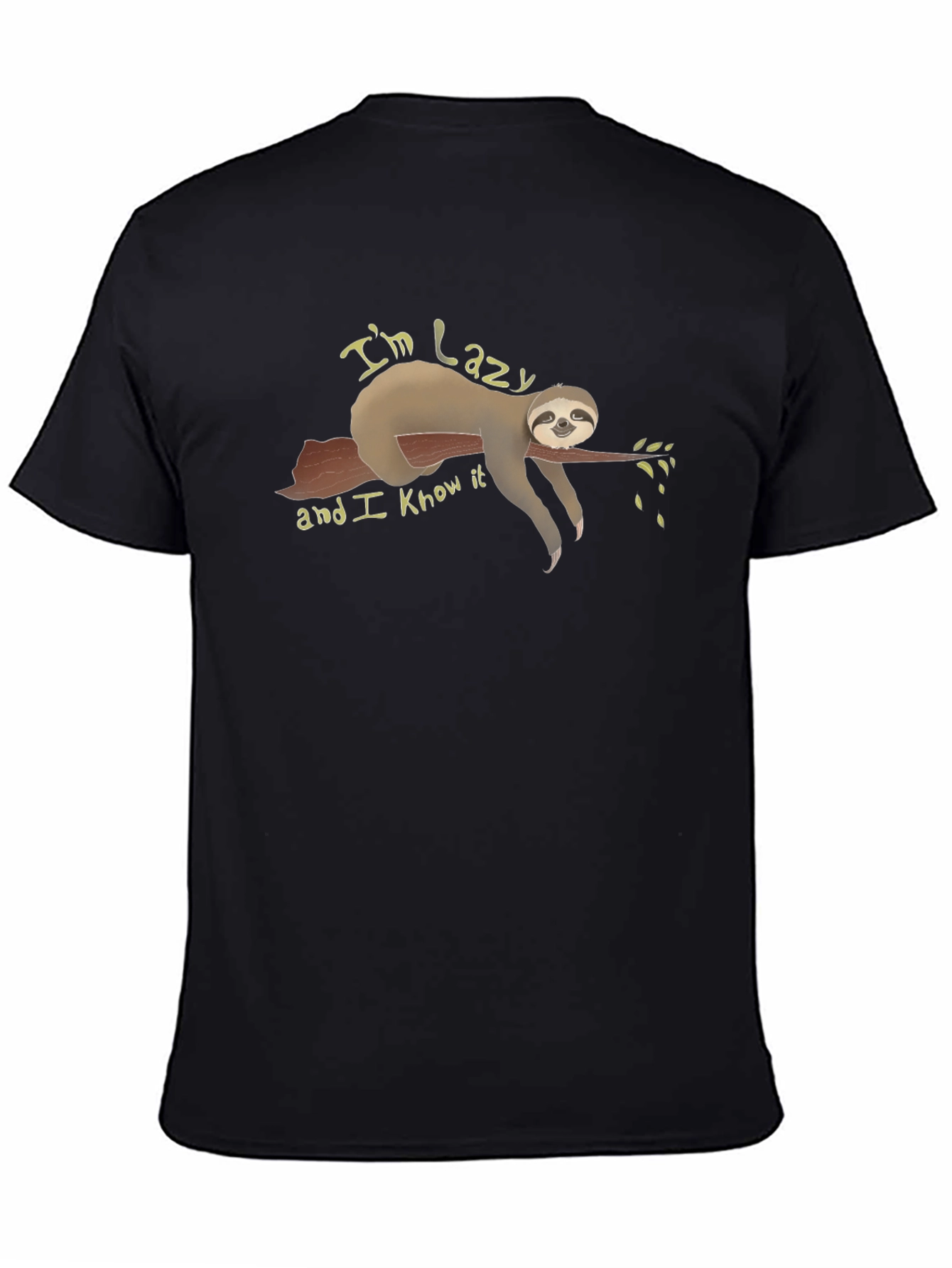Lazy Sloth T-Shirt - Relaxed Fit