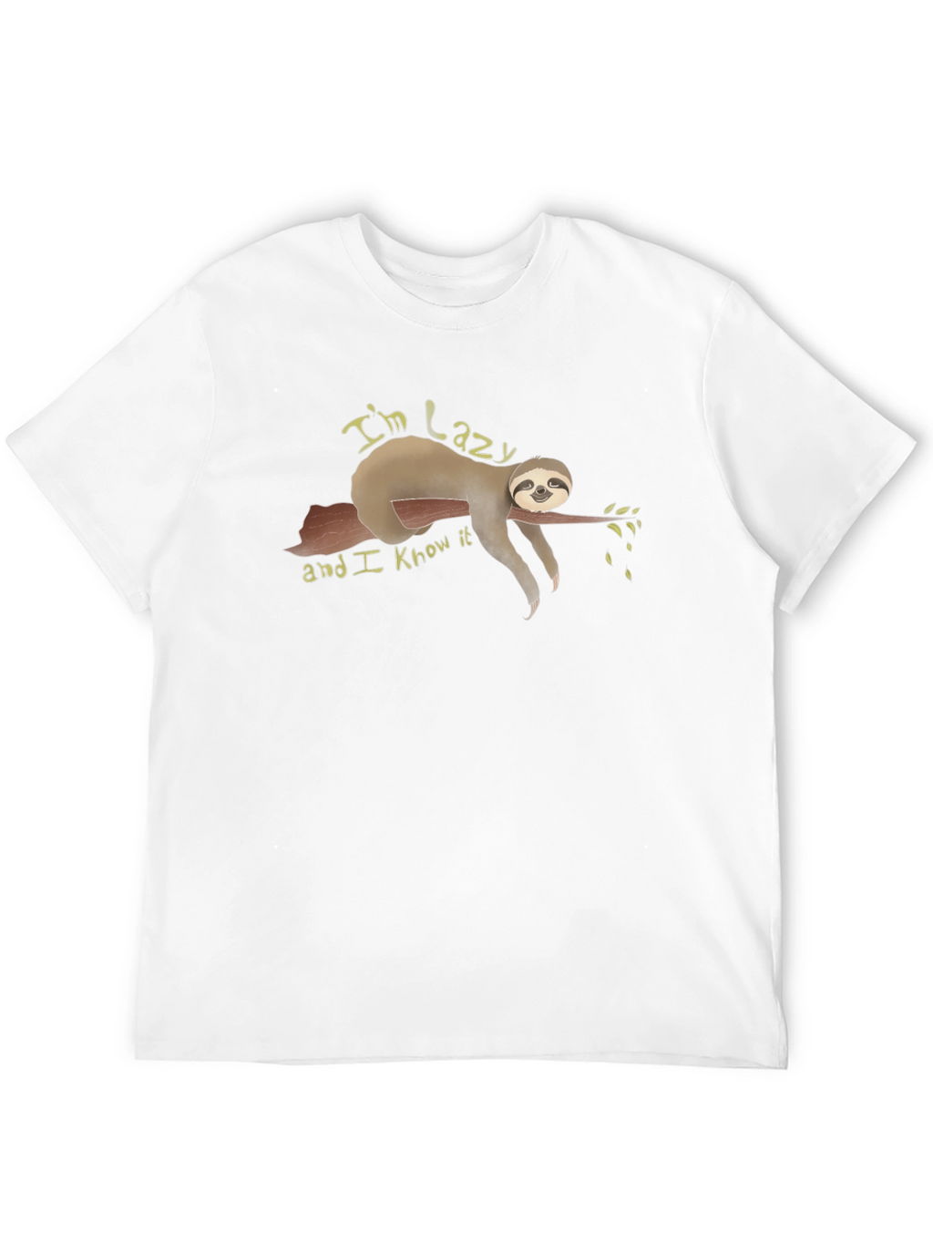 Lazy Sloth T-Shirt - Relaxed Fit