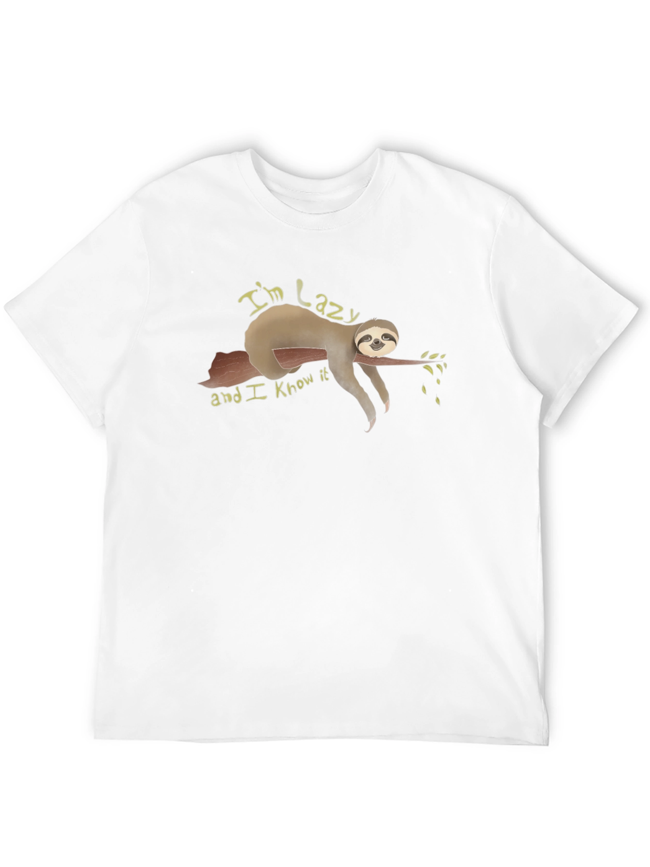 Lazy Sloth T-Shirt - Relaxed Fit