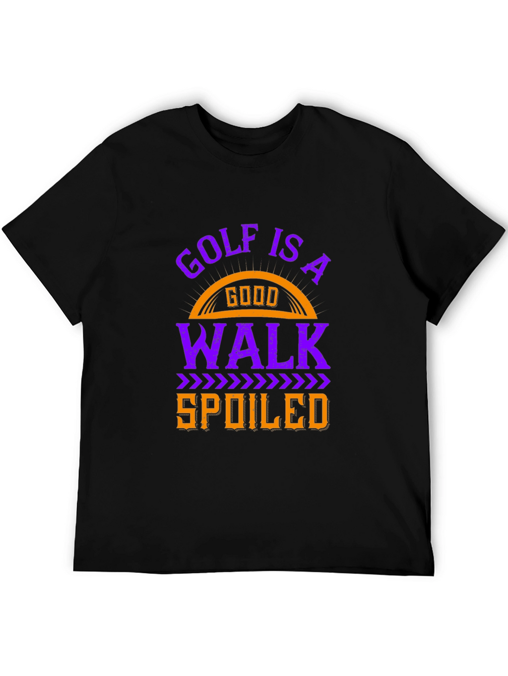 Golf is a Good Walk Spoiled Graphic T-Shirt
