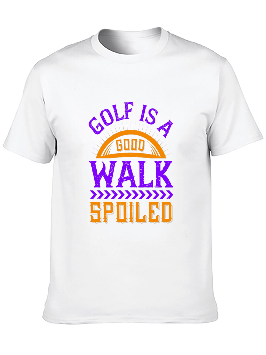 Golf is a Good Walk Spoiled Graphic T-Shirt