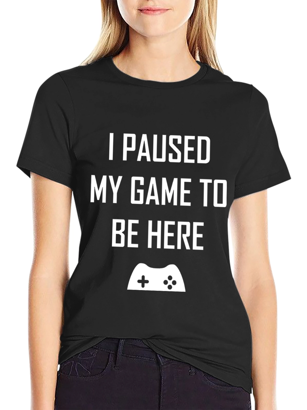 Gamer T-Shirt - I Paused My Game Funny Tee