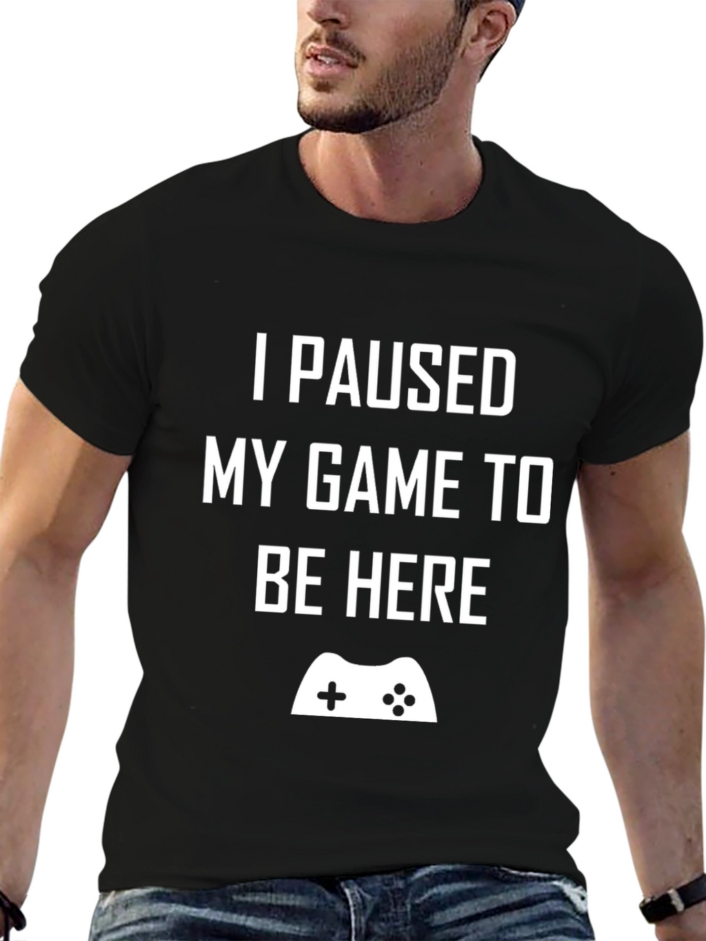 Gamer T-Shirt - I Paused My Game Funny Tee