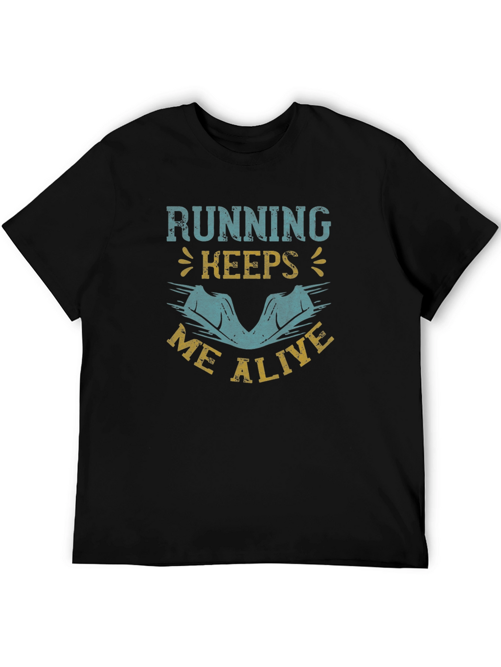 Running Keeps Me Alive Graphic Tee