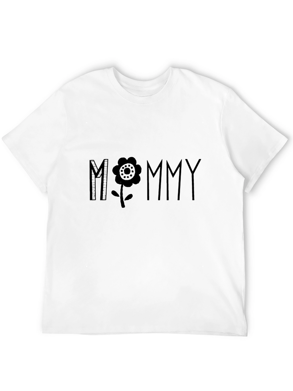 Mommy Graphic T-Shirt - Black Casual Tee