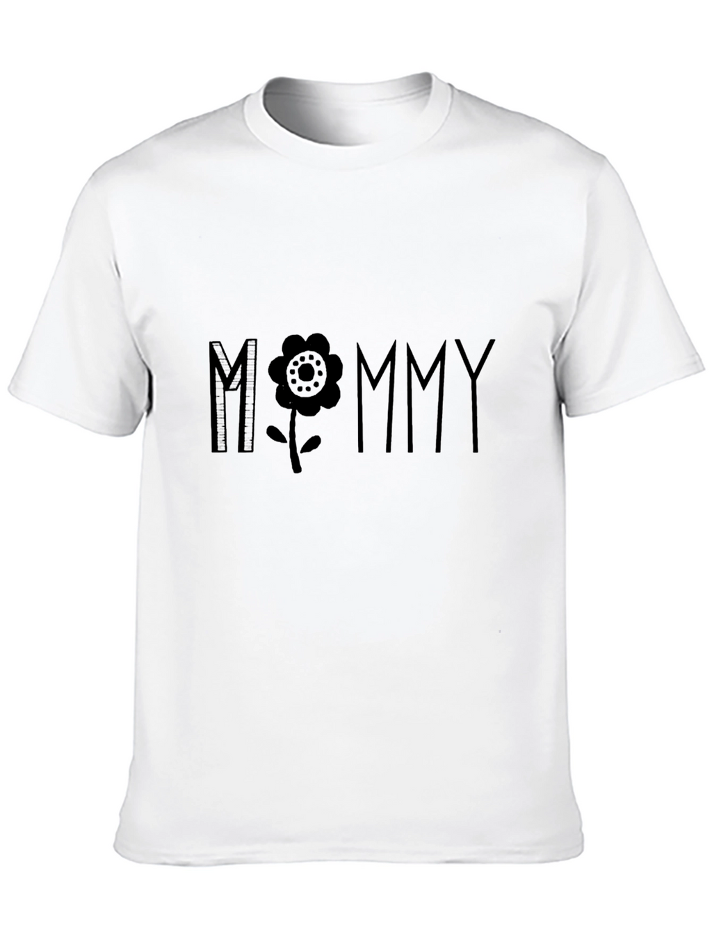 Mommy Graphic T-Shirt - Black Casual Tee