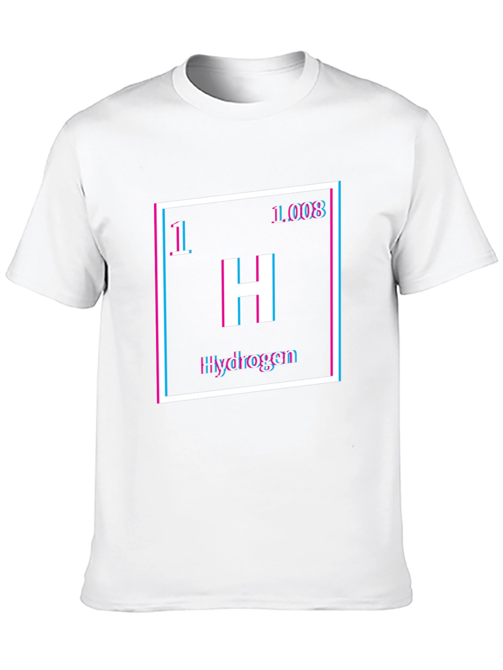 Hydrogen Element Graphic Tee - Science Geek T-Shirt