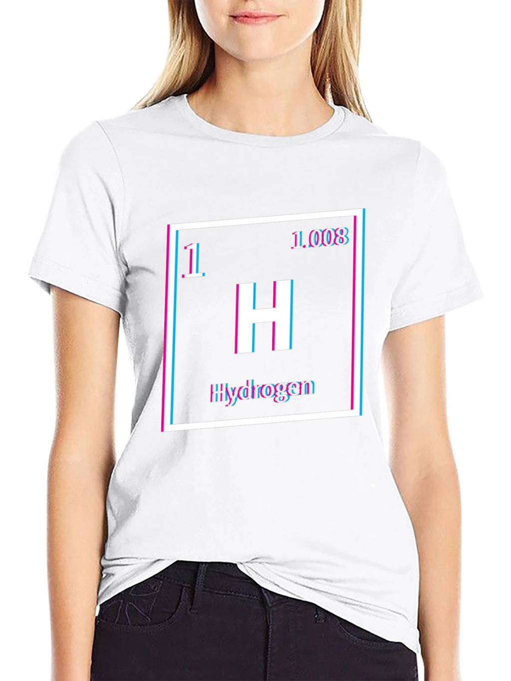 Hydrogen Element Graphic Tee - Science Geek T-Shirt