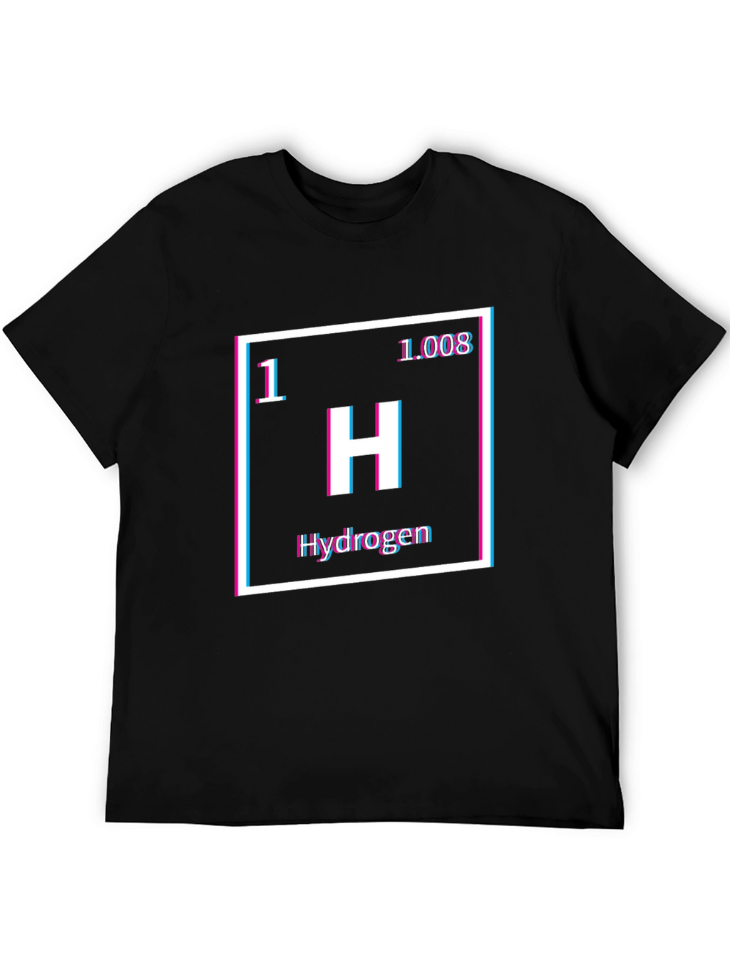 Hydrogen Element Graphic Tee - Science Geek T-Shirt